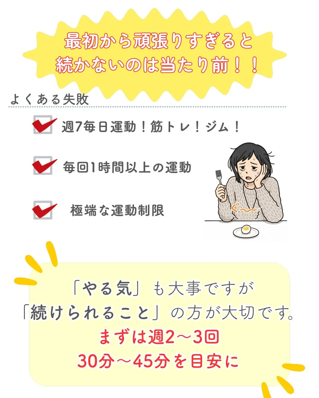 「夏までに痩せたい！」
